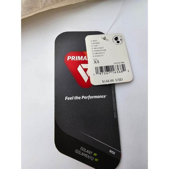 FP Movement Women's XS Off The Bleachers Coaches Jacket In Sea Salt NWT- Flawed - Picture 7 of 12